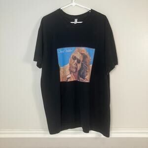 "Jesus, Walter" The Dude Big Lebowski Graphic Print Movie T Shirt Black XL VTG